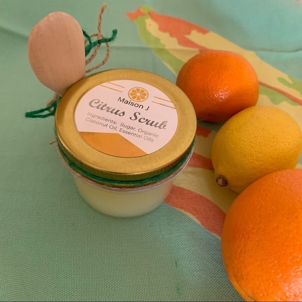 Citrus sugar scrub-handcrafted all natural 🎉HP🎉